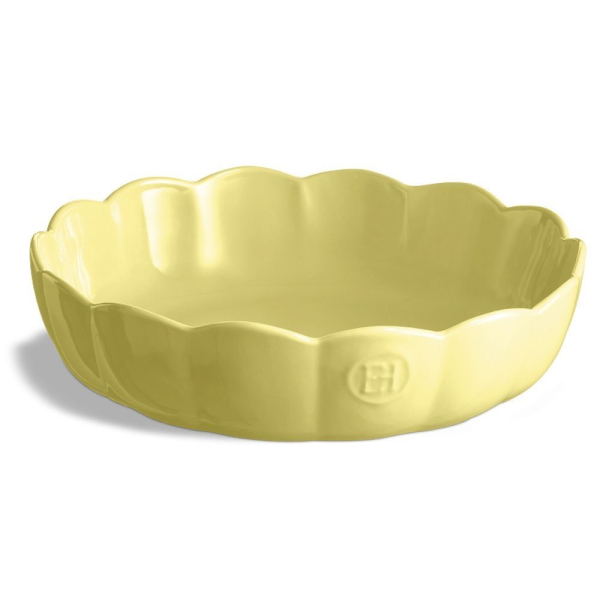 Emile Henry | Runde Kuchenform Ø 27 cm - Madeleine | Jaune Vanille